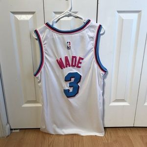 Size large Dwayne Wade Miami Heat jersey